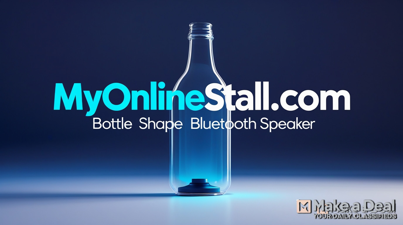 अद्भुत बोतल के आकार का ब्लूटूथ स्पीकर