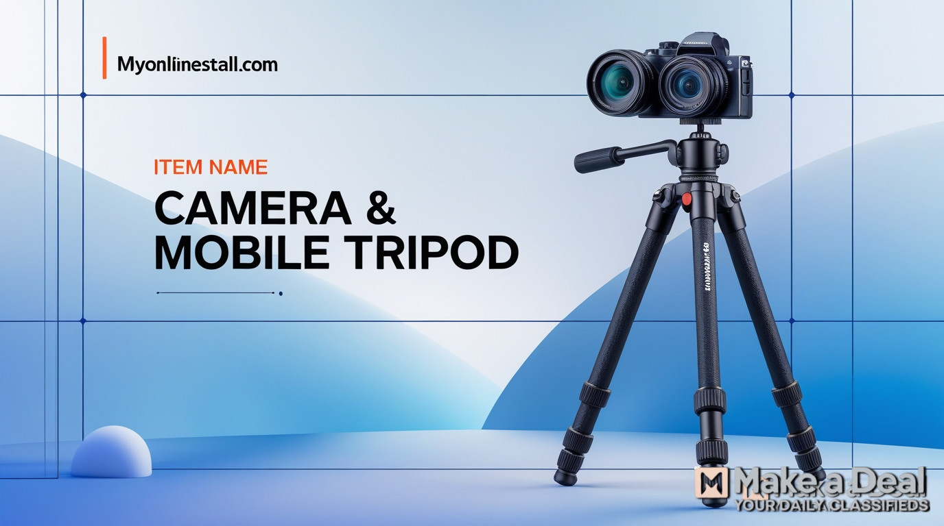 कैमरा और मोबाइल ट्राइपोड
