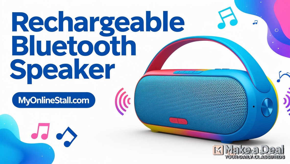 रिचार्जेबल ब्लूटूथ स्पीकर