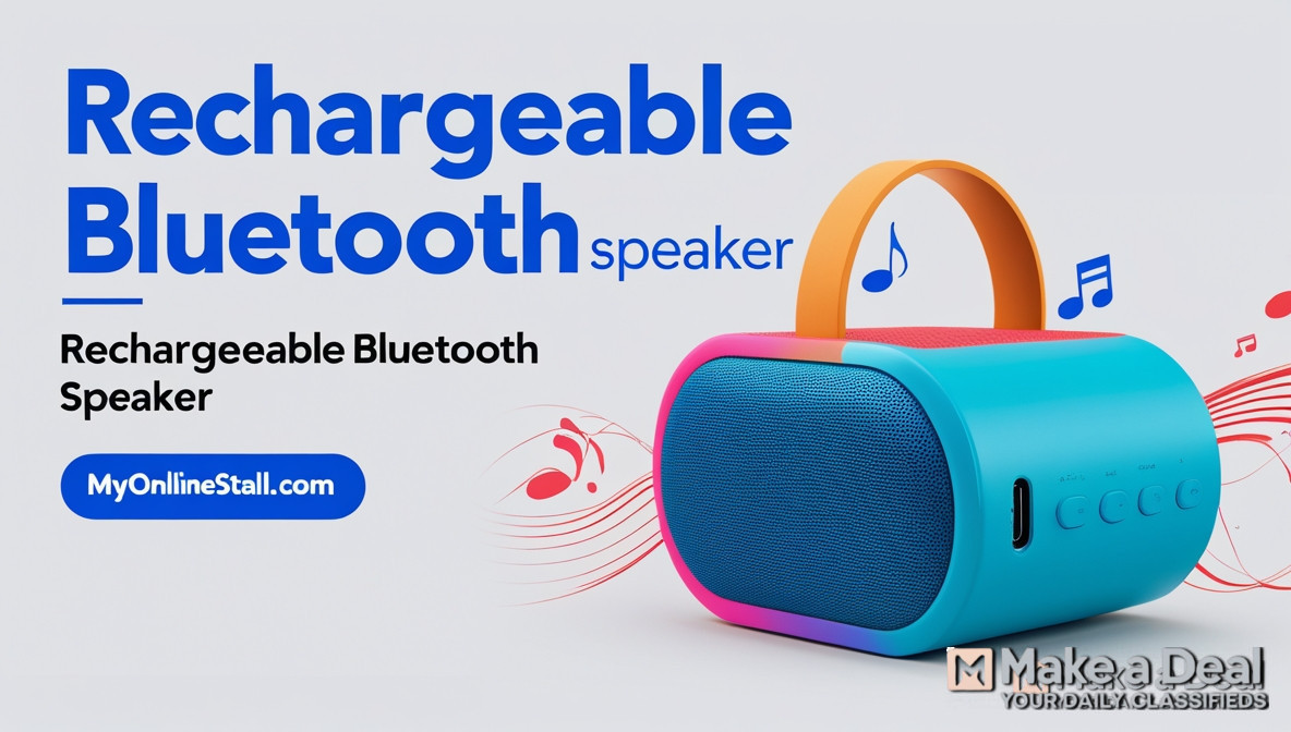 रिचार्जेबल ब्लूटूथ स्पीकर
