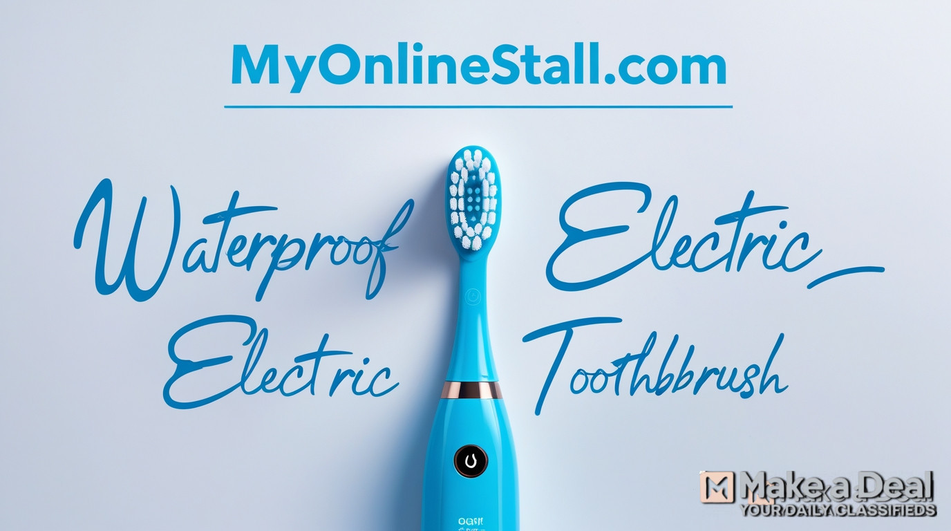 वाटरप्रूफ इलेक्ट्रिक टूथब्रश