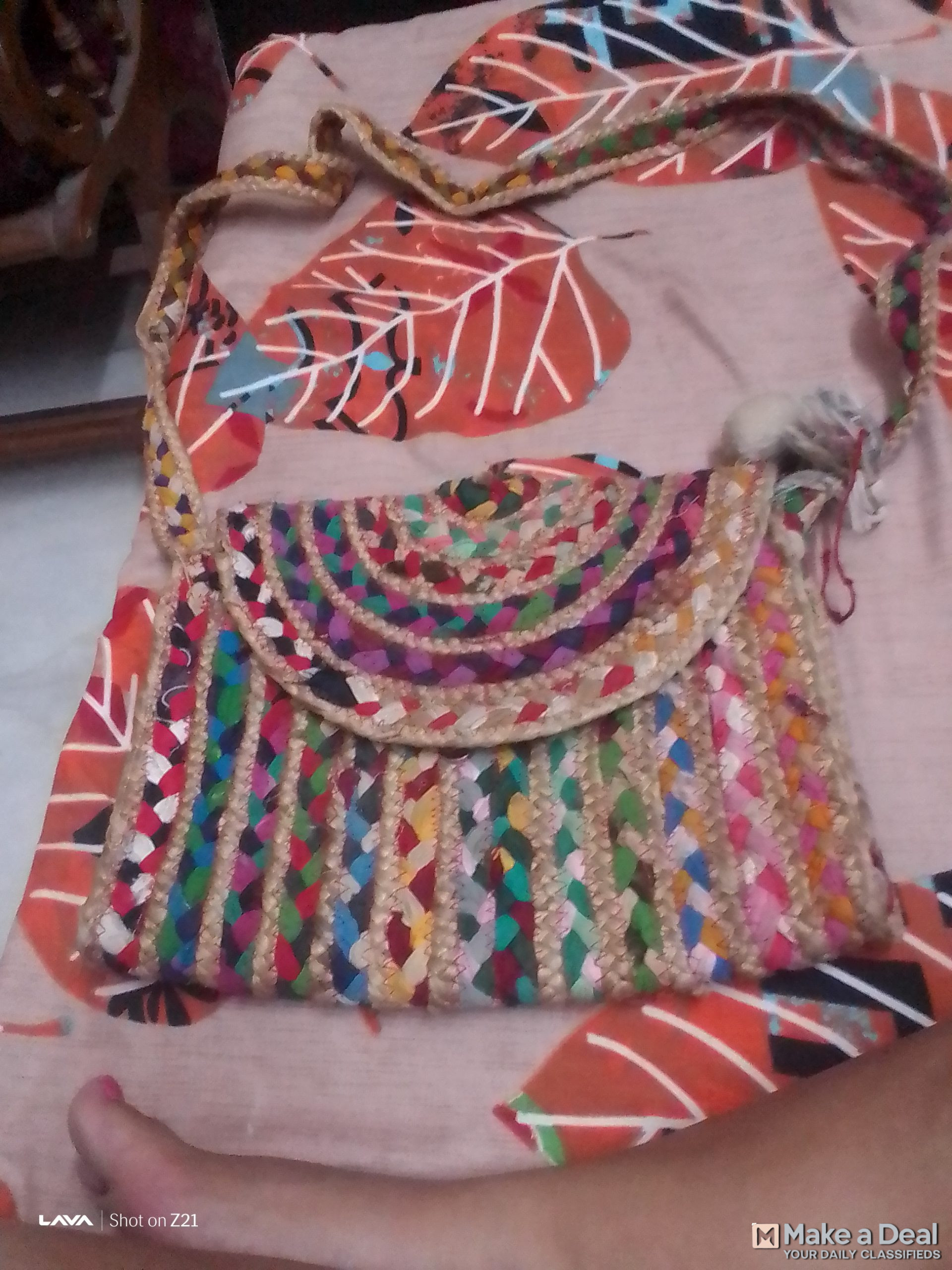 A handmade bag from jharkhand
